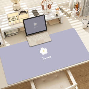 鼠标垫子超大号自制办公桌防滑桌垫北欧风简约电脑垫桌布软鼠标垫