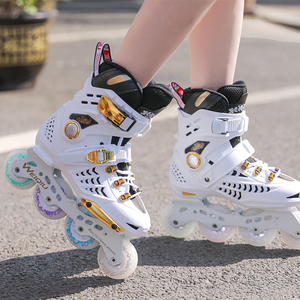 溜冰鞋成人专业平花式校园轮滑鞋男女成年初学者直排轮滑冰旱冰鞋
