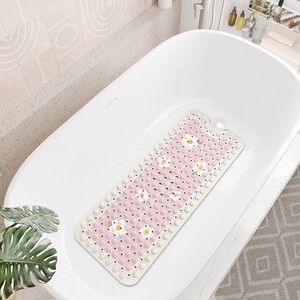 浴缸内专用防滑垫子浴室儿童泡澡硅胶吸盘坐垫卫生间洗澡按摩地垫