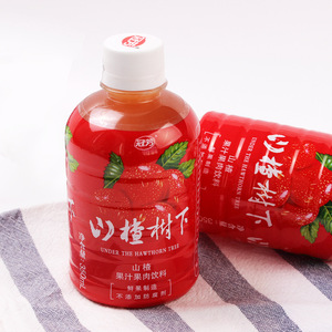 山楂树下350ml罐装2罐果汁果肉饮料山楂汁浓缩果味饮料夏季饮品