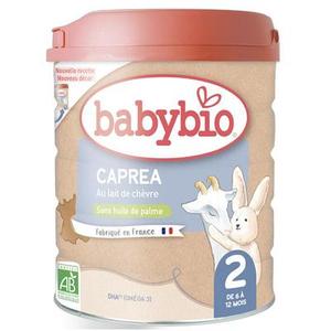 【保税区】法国伴宝乐Babybio 婴儿配方2段二段羊奶粉800g 6-12月