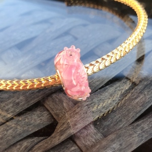 厦门 欧洲 荷兰elfbeads 设计师款 三瓣花粉海马 适合潘家托家