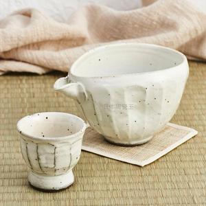 [陶瓷王]日本进口美浓烧陶瓷日式复古酒壶清酒杯烧酒杯茶杯酒具