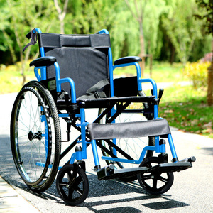 多功能轮椅扶手可掀挂腿可拆轻便折叠手动推车老人专用代步车便携