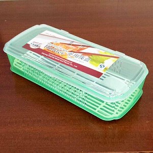 购多包邮多用筷子盒翻盖筷篮塑料彩色透明筷盒餐馆家用筷笼沥水架
