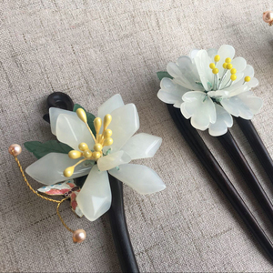 玉簪古风岫玉
