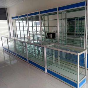药店货架药房药柜西药柜台兽药农药展示柜玻璃药材中药社区诊所柜