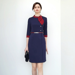 女职业装连衣裙气质时尚售楼工作服高端医美礼仪服装tb740711889218