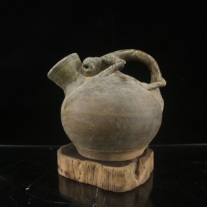 宋代老窑龙柄夜壶 旧货老货 古董古玩 仿古瓷器 家居收藏摆件