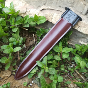 收藏老兵器刀鞘美国m5枪刺鞘古兵器古玩杂项美国m5刺刀套包邮