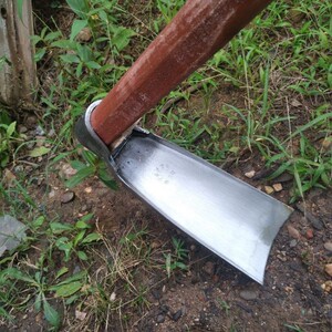 长柄锄头翻地开山除草全钢耙子家用种菜种花铁铲户外松土农具工具