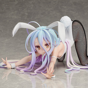 美少女nogamenolife游戏人生白兔女郎动漫手办模型二次元机箱摆件