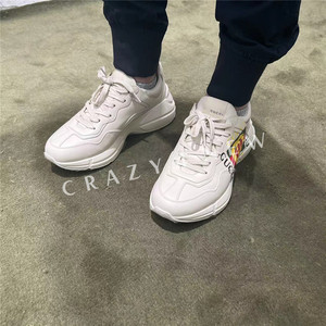 【国现正品】gucci 古驰 男 双g老爹鞋运动鞋休闲板鞋500878