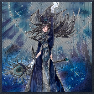 卡牌diy/定制/打印/立体罕utr 沉默魔术师 /lv4 /lv8