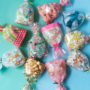 圣诞节苹果袋子精致儿童生日礼品袋糖果饼干零食透明礼物包装袋