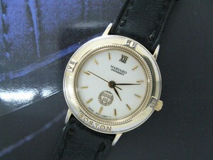 波士顿 哈佛大学harvard校徽 日产石英纪念女士手表