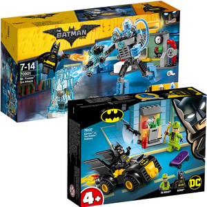 乐高70901蝙蝠侠大电影急冻人冰雪攻击谜语人大劫案76137益智积木