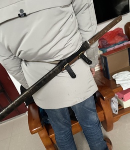 真皮刀剑皮扣刀剑皮挂刀剑腰挂背带