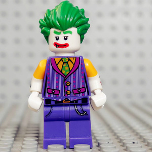 lego 乐高 超级英雄人仔 sh307 小丑 70922 已绝版 独占