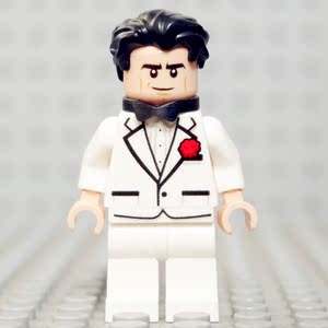 lego 乐高 超级英雄人仔 sh308 白衣布鲁斯韦恩 70909