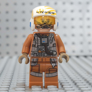 lego 乐高 星球大战系列人仔 sw861 y翼飞行员 黄色双注 75188