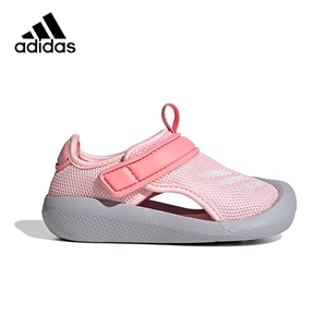 【亏本清仓】Adidas阿迪达斯儿童鞋夏季新款男女童魔术贴沙滩凉鞋