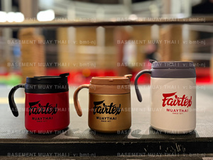 泰国Fairtex泰拳品牌周边小物件咖啡杯 350/500ml 纪念品保温保冷