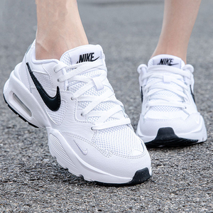 Nike耐克跑步鞋女鞋2024夏季网面鞋新款白色跑鞋透气运动鞋CJ1677