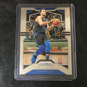 nba球星卡 东契奇077 2019-20 panini prizm 独行侠 跻身超巨#75