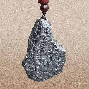 陨石原石天然吊坠