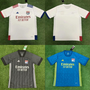 20-21里昂主客场球衣lyon冷偏门足球服11号德佩9号登贝莱波衫泰版