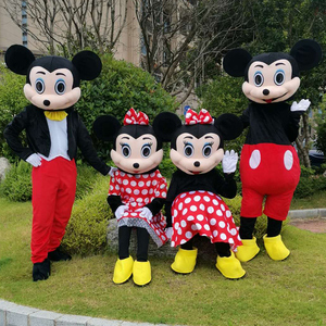 米老鼠卡通人偶服装米奇米妮行走人玩偶衣服头套定制动漫演出道具
