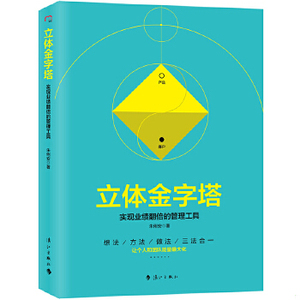 正版新书  立体金字塔：实现业绩翻倍的管理工具朱俐安著漓江出版
