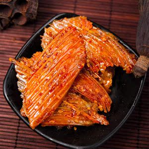 洞庭姑娘黄金鱼翅零食 香辣味30g5包至30包湖南特产洞庭鱼刺渔翅