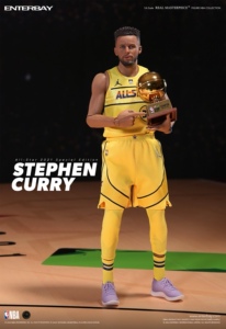 enterbay 斯蒂芬库里curry全明星赛勇士队nba 1/6可动人偶 手办