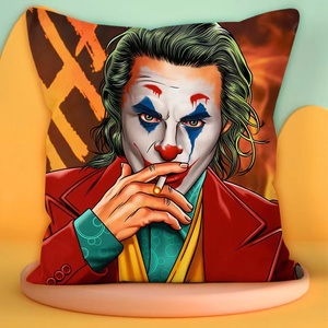 小丑joker 希斯·莱杰 蝙蝠侠黑暗骑士方形抱枕定制枕头生日礼物