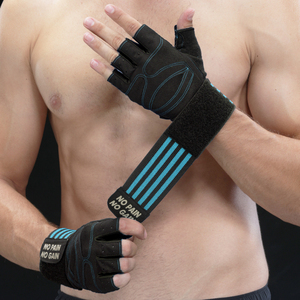 健身手套男半指运动护腕引体向上训练拉单杠锻炼防滑哑铃器械专业