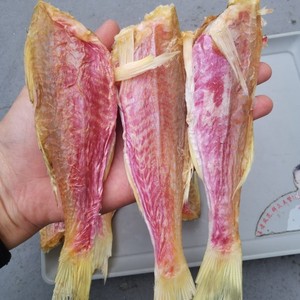 小红鱼干广西北海特产渔民自晒海鱼干红手指鱼干去头去内脏250克
