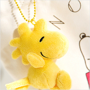 韩国代购进口snoopy史努比小黄鸟糊涂塌客毛绒玩具公仔玩偶包挂件