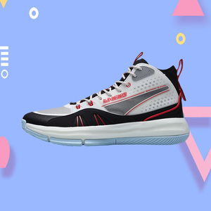 李宁篮球鞋春季新款男鞋元年937龙鳞透气高帮场地鞋abpr011