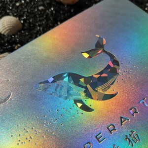 特种纸幻彩烫金磨砂镭射七彩银哑光婚帖明信片邀请函卡片定做定制