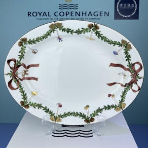 丹麦RoyalCopenhagen皇家哥本哈根经典圣诞咖啡杯碗餐盘陶瓷礼品