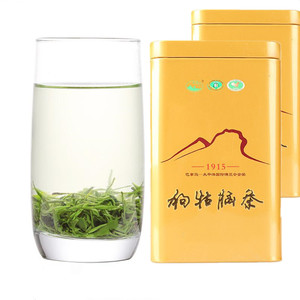 2022新茶狗牯脑茶叶遂川特级散装头采珍品绿茶高山1915金奖茶200g