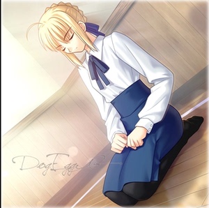 主宰者《fate/stay night》saber吾王常服高腰裙女cos服