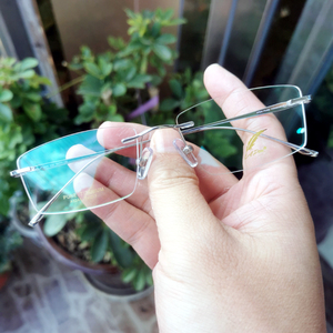 常州燕子眼镜一支笔a3223纯钛超轻无框眼镜架送轩尼超薄防蓝光