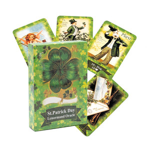 st patrick day lenormand oracle圣帕特里克幸运草利雷诺曼