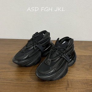 2022新款巴尔曼宇宙飞船太空游艇鞋情侣老爹鞋运动休闲减震跑鞋男