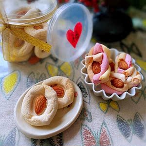 【棉花糖坚果饼干】独立包装 棉花糖饼干入口即化巴旦木仁坚果