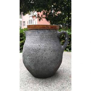 汤煨汤罐家用小陶土砂锅土泥瓦罐大月色商用煨汤老式大号老砂罐