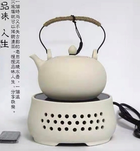 家用陶瓷烧水壶泡茶煮茶器提梁茶壶明火电陶炉陶壶白泥大容量单壶